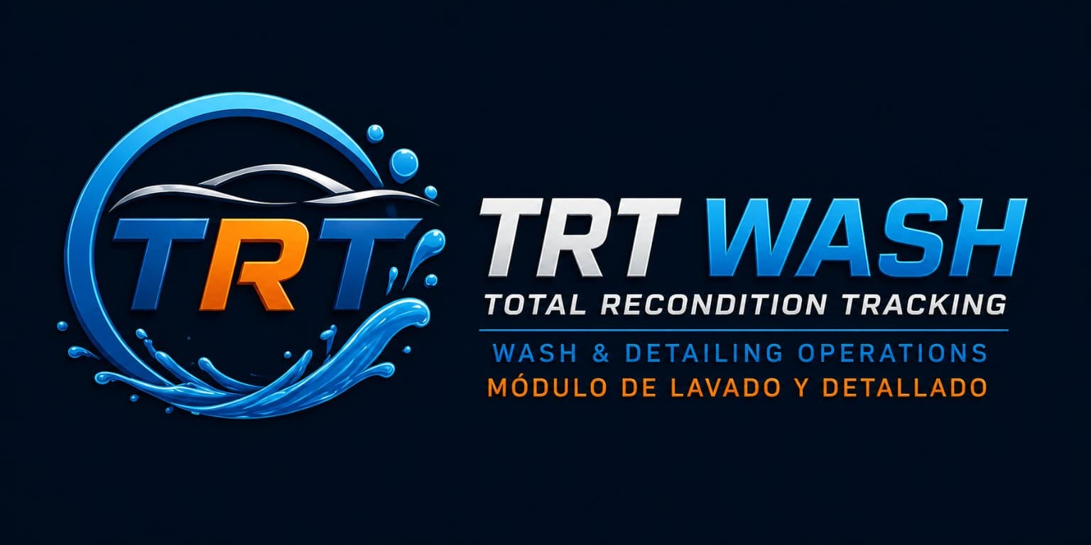 TRT Wash — Total Recondition Tracking